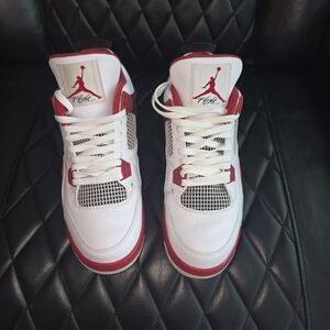 Jordan Sneakers White and Red
